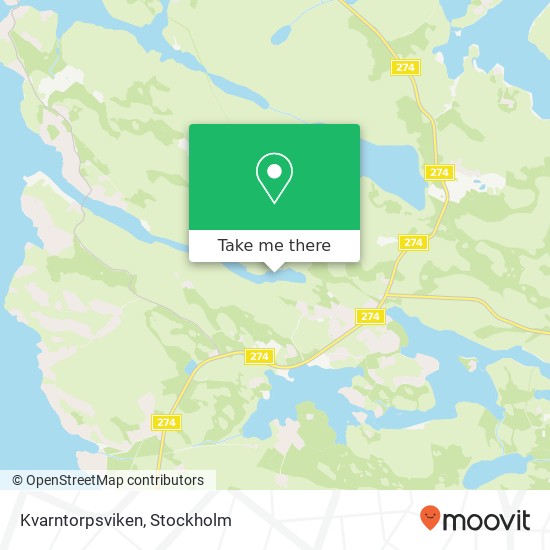 Kvarntorpsviken map