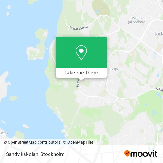 Sandvikskolan map