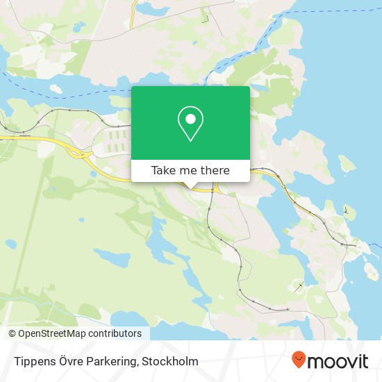 Tippens Övre Parkering map