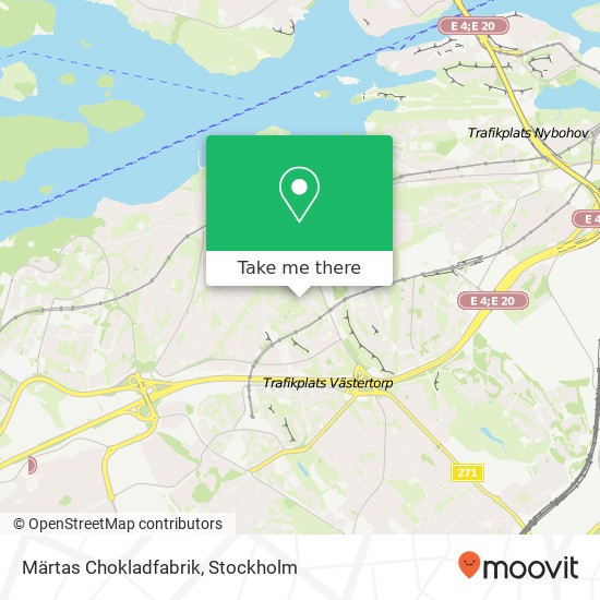 Märtas Chokladfabrik map