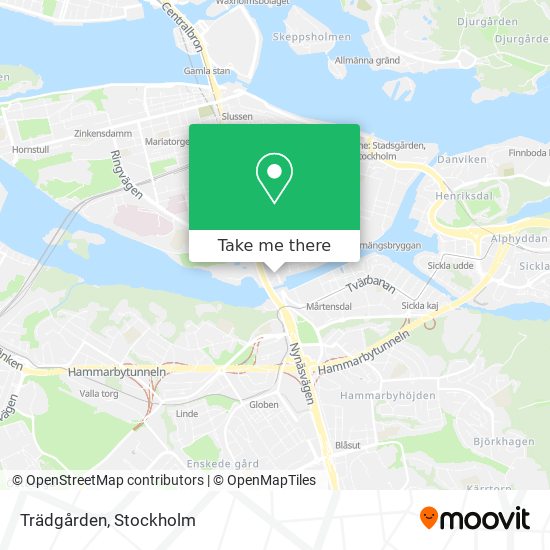 Trädgården map