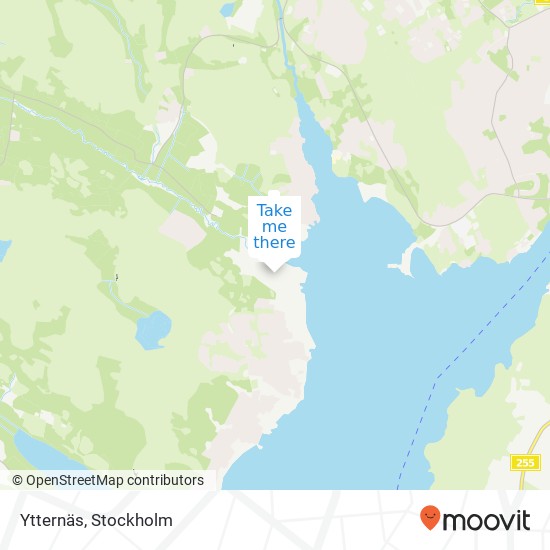 Ytternäs map