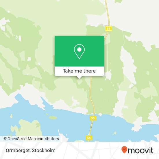 Ormberget map