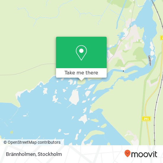 Brännholmen map