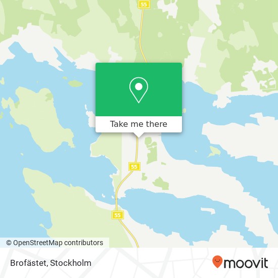 Brofästet map