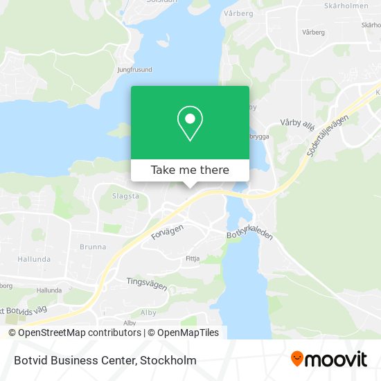 Botvid Business Center map