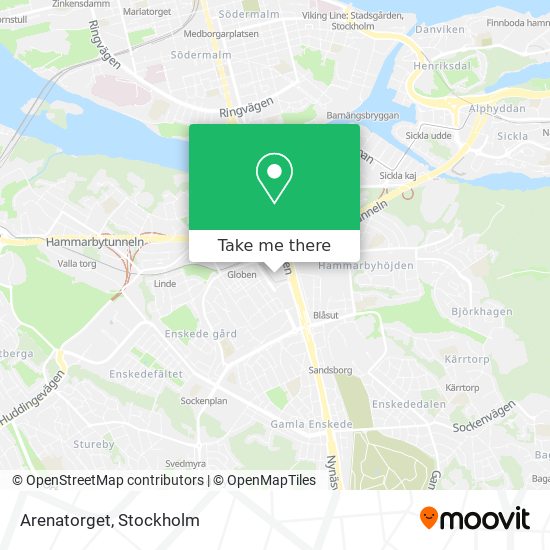 Arenatorget map