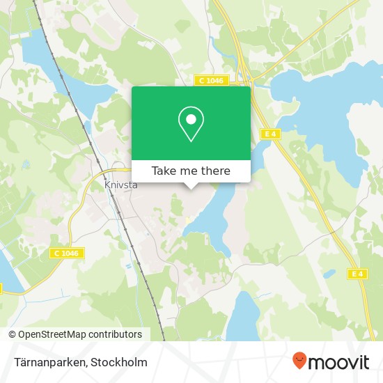 Tärnanparken map