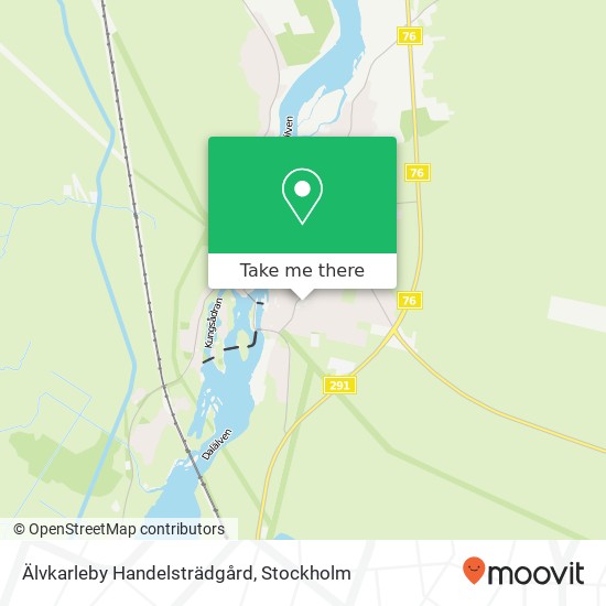 Älvkarleby Handelsträdgård map