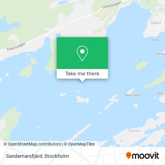 Sandemarsfjärd map