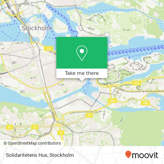 Solidaritetens Hus map