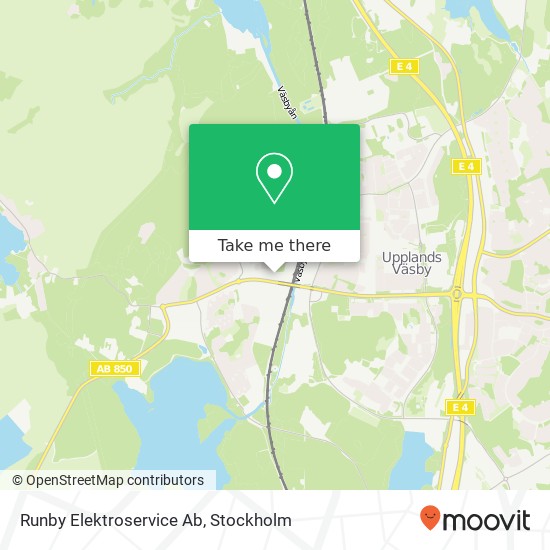 Runby Elektroservice Ab map