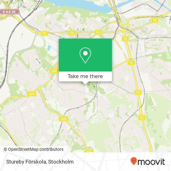 Stureby Förskola map