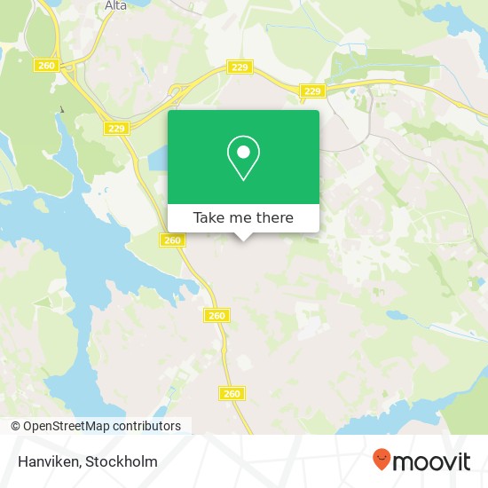 Hanviken map