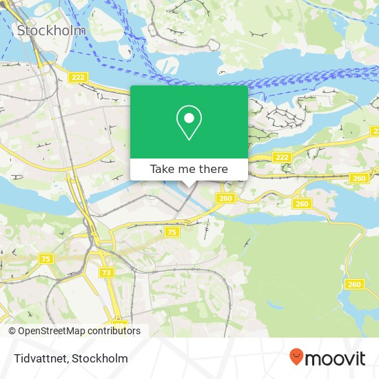 Tidvattnet map