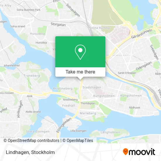 Lindhagen map