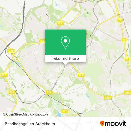 Bandhagsgrillen map