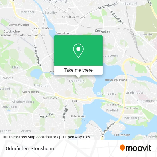Ödmården map