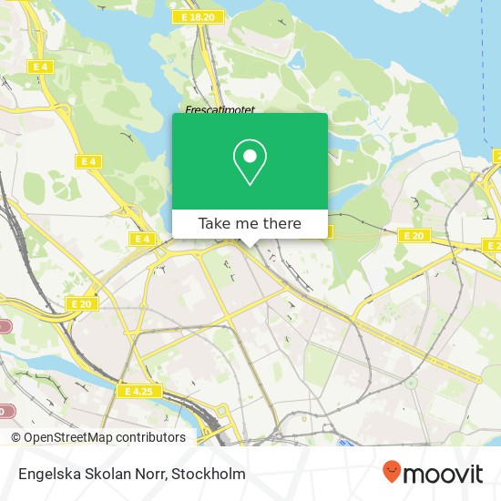 Engelska Skolan Norr map