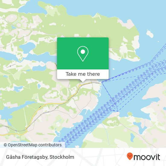 Gåsha Företagsby map