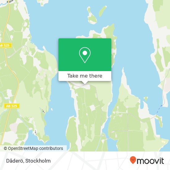 Dåderö map