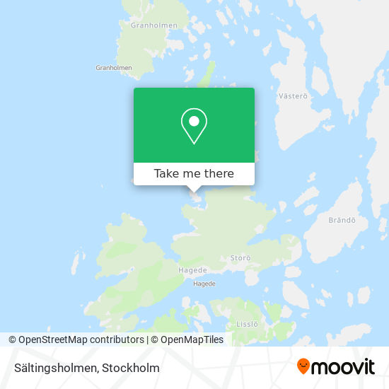 Sältingsholmen map