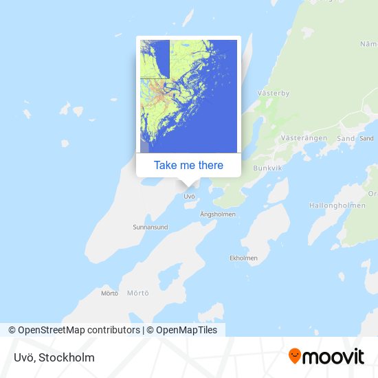 Uvö map