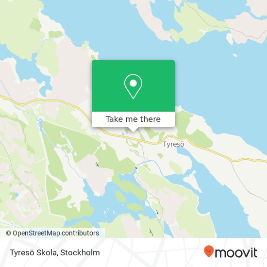 Tyresö Skola map