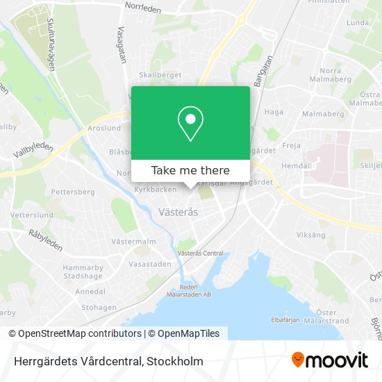 Herrgärdets Vårdcentral map