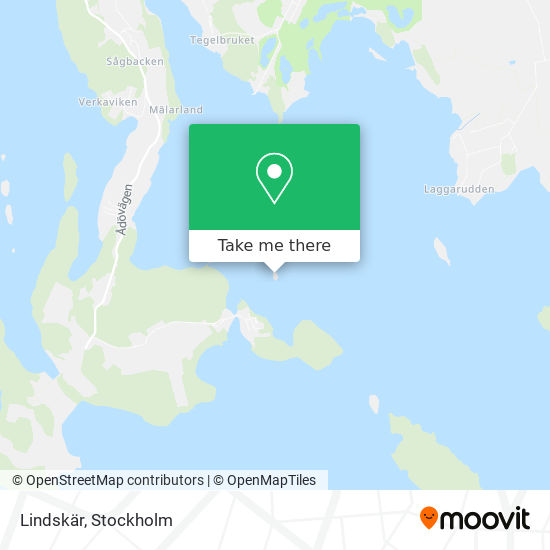 Lindskär map