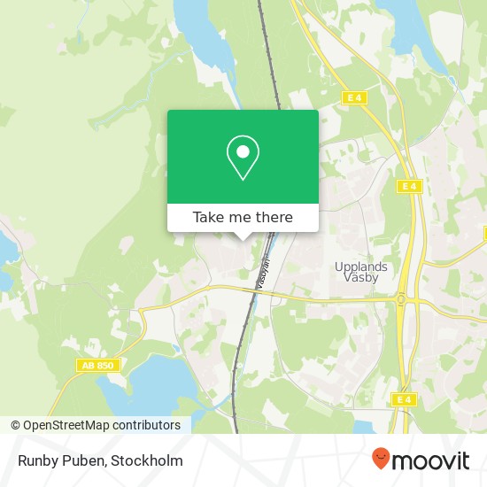 Runby Puben map