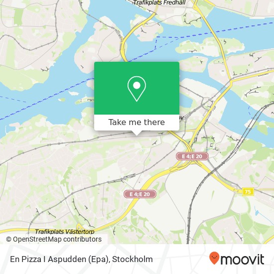 En Pizza I Aspudden (Epa) map