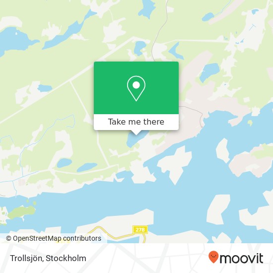 Trollsjön map