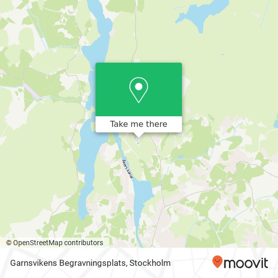 Garnsvikens Begravningsplats map