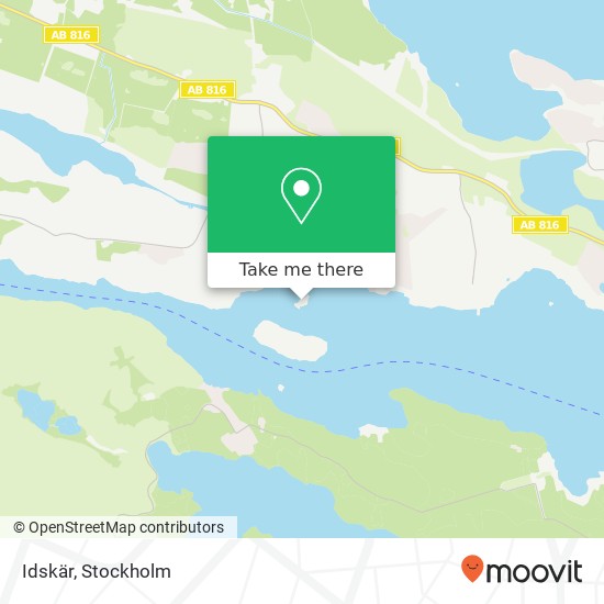 Idskär map