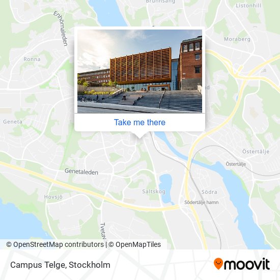 Campus Telge map