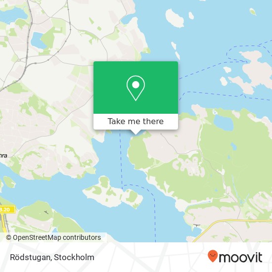 Rödstugan map