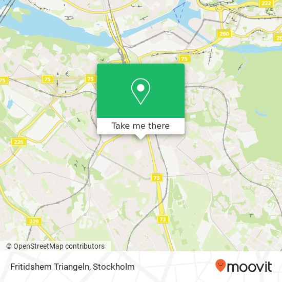 Fritidshem Triangeln map