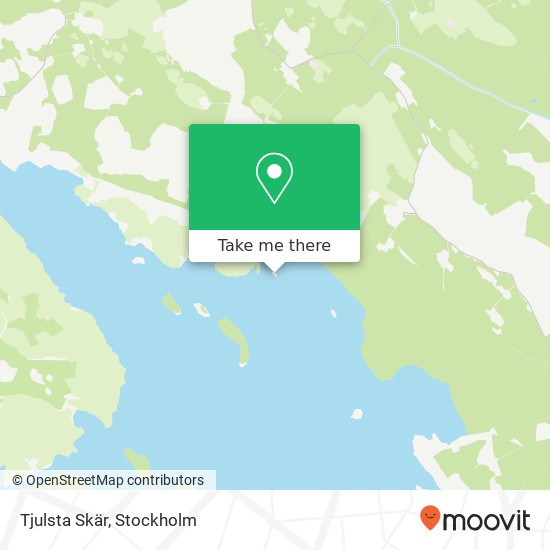 Tjulsta Skär map