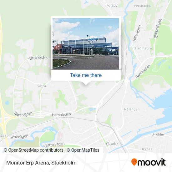 Monitor Erp Arena map
