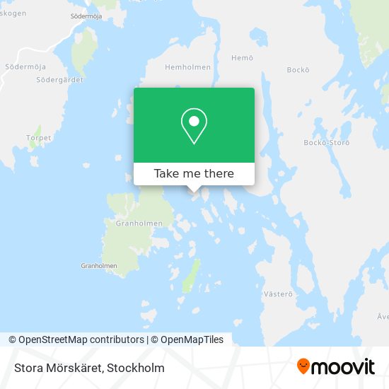 Stora Mörskäret map