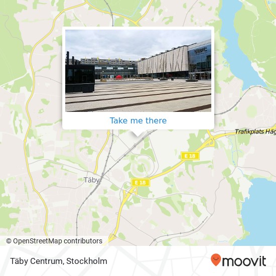 Täby Centrum map