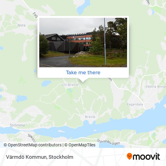 Värmdö Kommun map