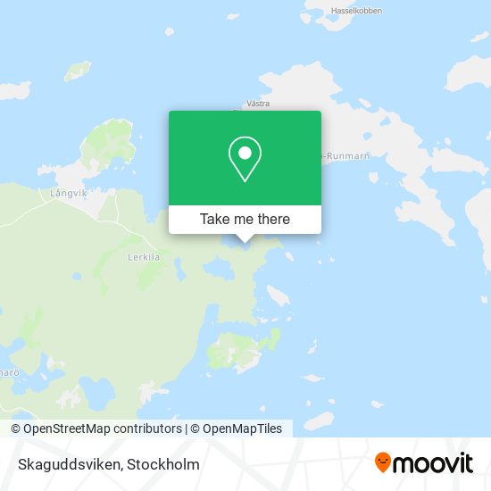 Skaguddsviken map