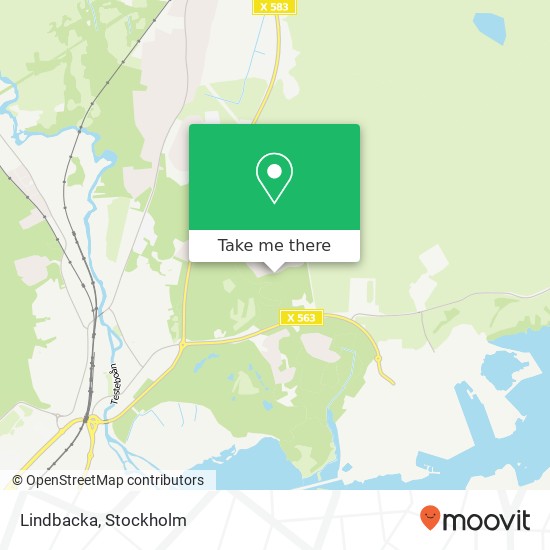 Lindbacka map