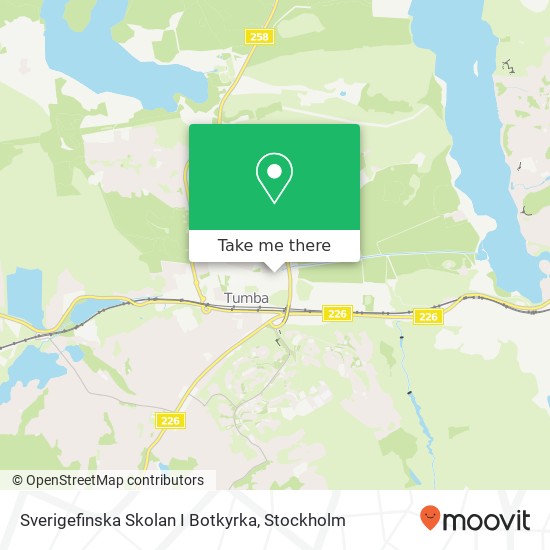 Sverigefinska Skolan I Botkyrka map