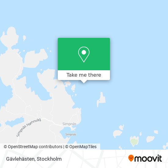 Gävlehästen map