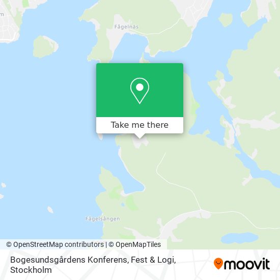 Bogesundsgårdens Konferens, Fest & Logi map