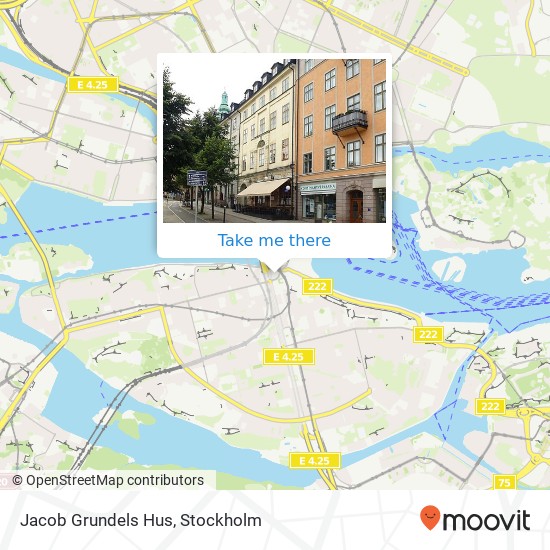 Jacob Grundels Hus map