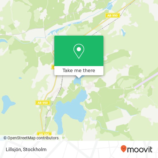 Lillsjön map